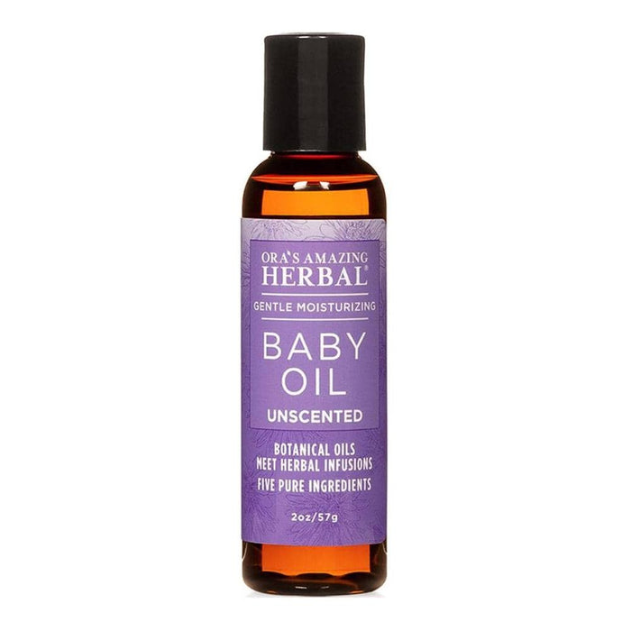 Ora's Amazing Herbal Baby Oil with Calendula and Licorice 2/7oz