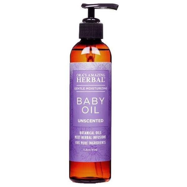 Ora's Amazing Herbal Baby Oil with Calendula and Licorice 2/7oz