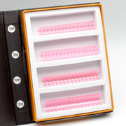 Mega Lash Academy Baby Pink 5D Rapid Promade Fans - 600 Fans Promade Fans