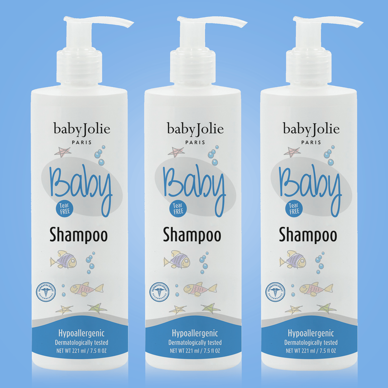 Baby Jolie Paris Baby Shampoo | 3 Pack Baby Care > Baby Shampoo > Shampoo for Babies > Newborn Shampoo > Cradle Cap Shampoo > Newborn Cradle Cap