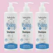 Baby Jolie Paris Baby Shampoo | 3 Pack Baby Care > Baby Shampoo > Shampoo for Babies > Newborn Shampoo > Cradle Cap Shampoo > Newborn Cradle Cap