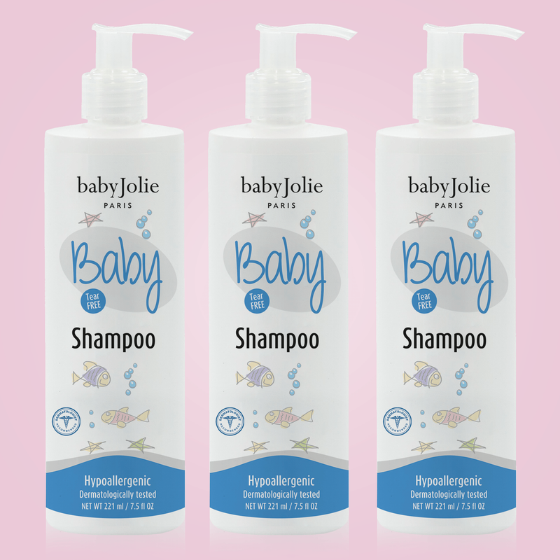 Baby Jolie Paris Baby Shampoo | 3 Pack Baby Care > Baby Shampoo > Shampoo for Babies > Newborn Shampoo > Cradle Cap Shampoo > Newborn Cradle Cap
