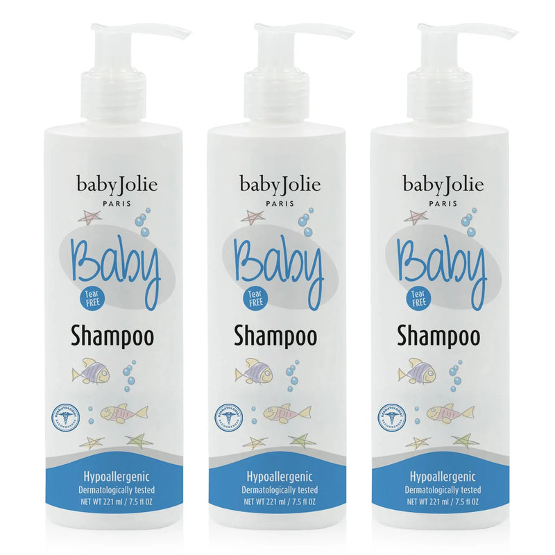 Baby Jolie Paris Baby Shampoo | 3 Pack Baby Care > Baby Shampoo > Shampoo for Babies > Newborn Shampoo > Cradle Cap Shampoo > Newborn Cradle Cap