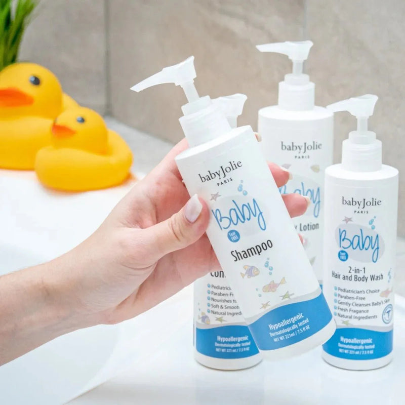 Baby Jolie Paris Baby Shampoo & Conditioner | Baby Bath Set Kits de shampoo e condicionador > shampoo > conditioner > baby shampoo > infant shampoo > toddler shampoo > condicionador > shampo e condicionador para bebes