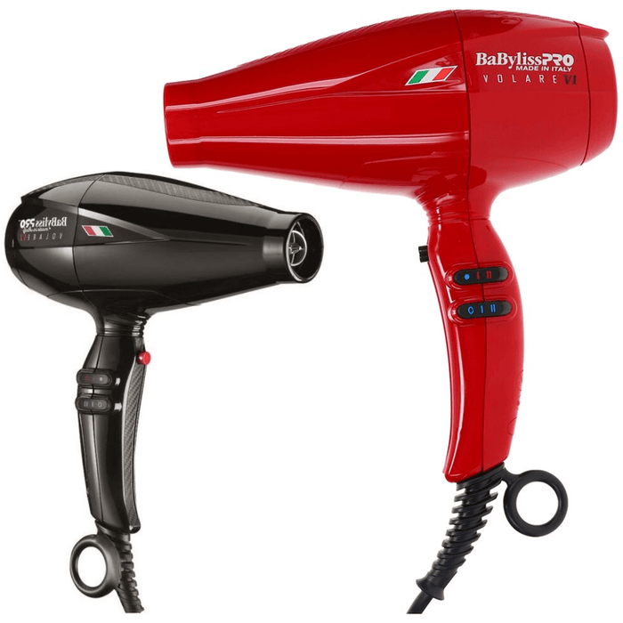 Babylisspro Nano Titanium Volare V1 Full-Size Dryer Ferrari-Designed Engine Red Or Black