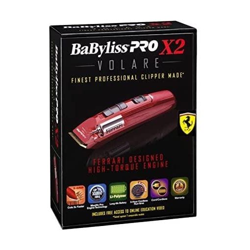 Babylisspro Volare X2 Ferrari-Designed Engine (Red)Clipper #Fxf811