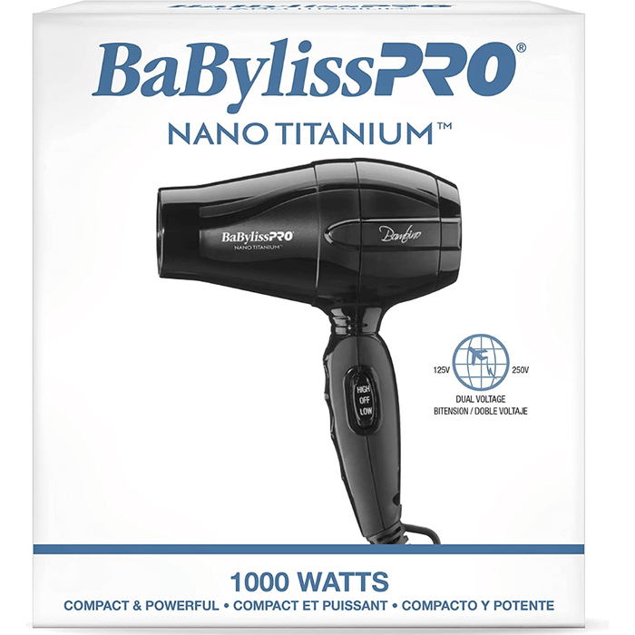 Babylisspro Nano Titanium Bambino Compact Dryer #Bnt5510Uc