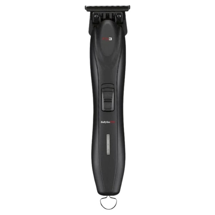 Babylisspro Fx3 Professional Black Collection Cord/Cordless Clipper Fxx3Cb & Trimmer Fxx3Tb & Blackfx 1875 Dryer & Barberology Clipper Comb #Bbckt6Bk & Travel Case & Barber Cape & Fade Brush & Razor Bundle Kit