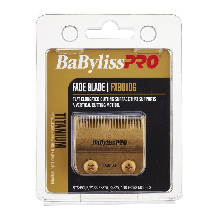 Babylisspro Gold Titanium Fade Blade (Fx8010G)