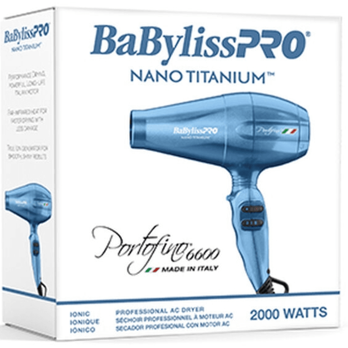 Babylisspro Nano Titanium Portofino Full-Size Hair Dryer #Bntb6610N