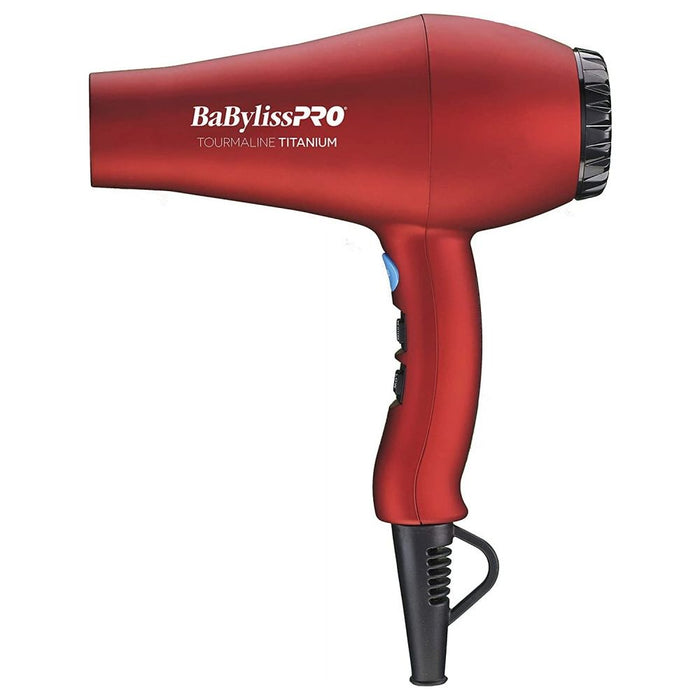 Babylisspro Tourmaline Titanium 3000 Hair Dryer, Red #Btt5585