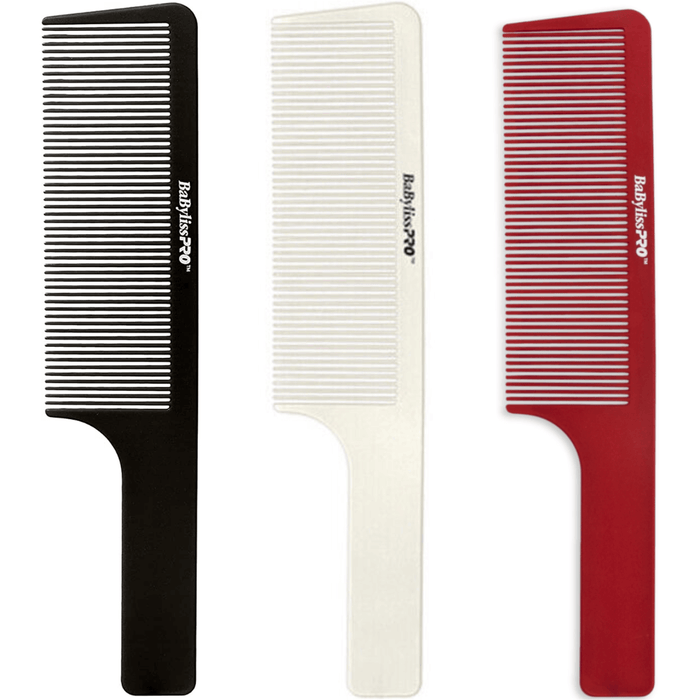 Babylisspro Barberology Clipper Comb Black #Bbckt6Bk Or White #Bbckt6Wt Or Red #Bbckt6Rd