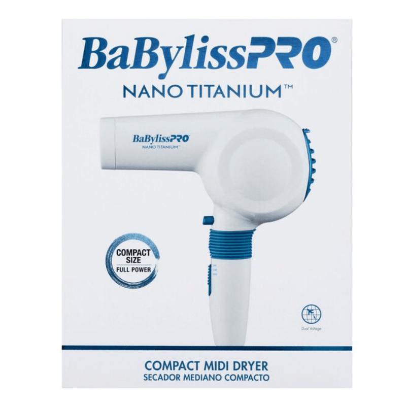 VIP Extensions BaBylissPRO Nano Titanium Compact Midi Dryer Hair Tool