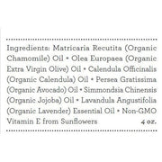 Lizush ORGANIC CALMING BABY OIL Nourishing, Soothing, Calming