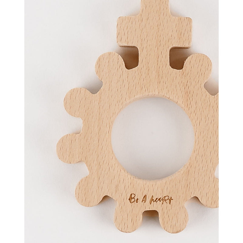 Be A Heart Baby's First Rosary Wooden Teether Baby