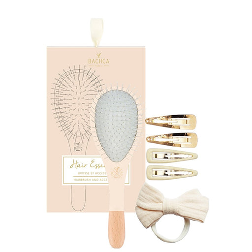 Nava Beauty Bachca Hair Essentials 4-Piece Set White Smoke