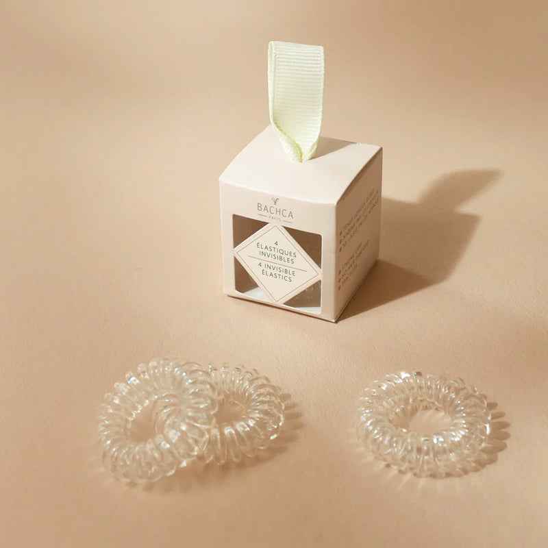 Nava Beauty Bachca Invisible Cable Hair Elastics Tan