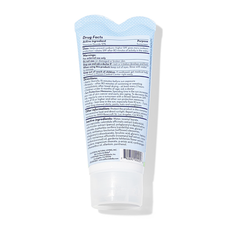 California Baby Everyday/Year-Round™ Broad Spectrum SPF 30+ Sunscreen Sunscreen