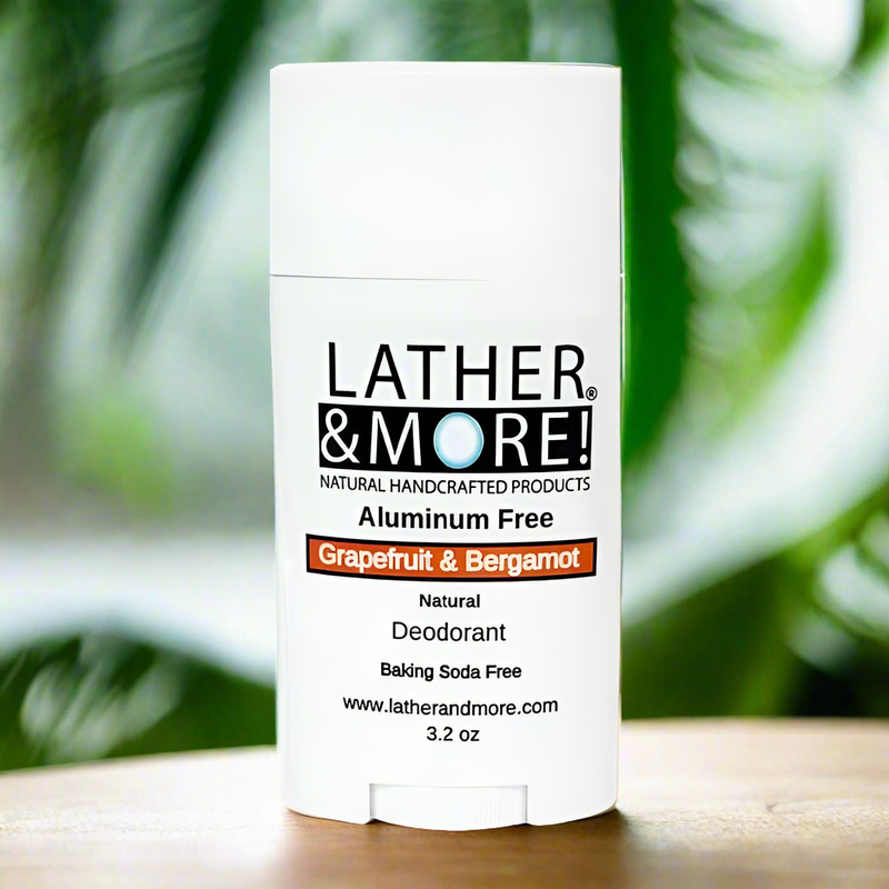 Lather and More! Grapefruit and Bergamot Natural Deodorant deodorant