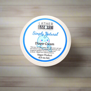 Lather and More! Simply Natural Diaper Cream creams
