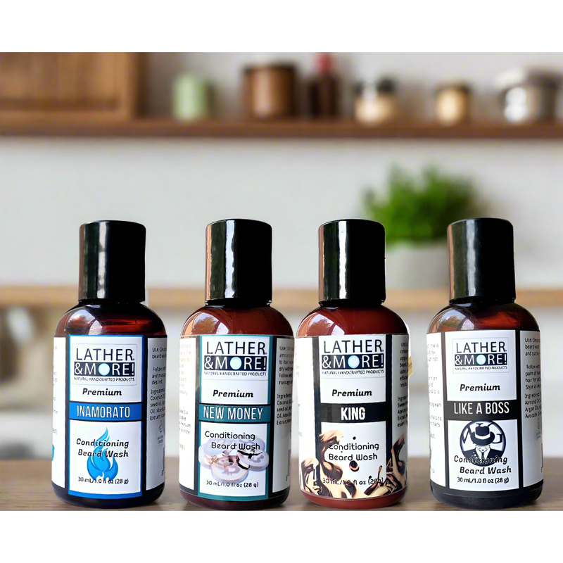 Lather and More! Conditioning Beard Wash Shampoo