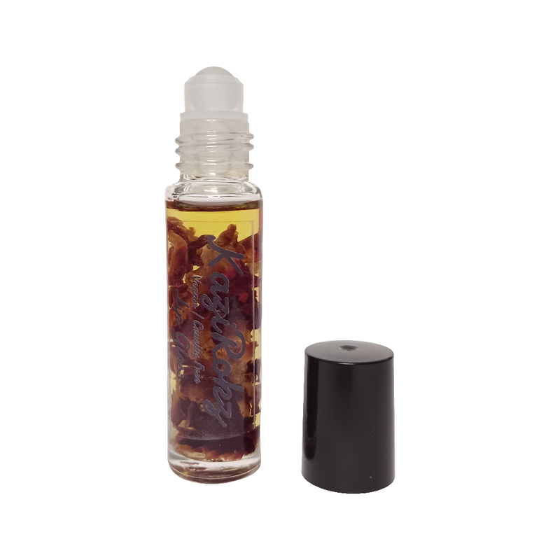 KaziRokz Rose Petals LIP OIL 10ml, 100% Vegan/Cruelty Free LIP OIL