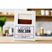 Lather and More! Oatmeal Milk and Manuka Honey Soap Soap