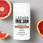 Lather and More! Grapefruit and Bergamot Natural Deodorant deodorant