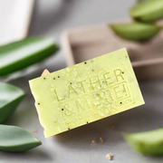Lather and More! Aloe Vera and Cucumber Soap Bar Soap