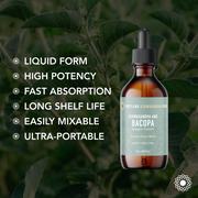 Portland Ashwagandha Farm Ashwagandha Bacopa - Spagyric Tincture Tincture