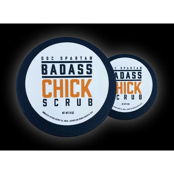 Doc Spartan® Badass Chick Scrub