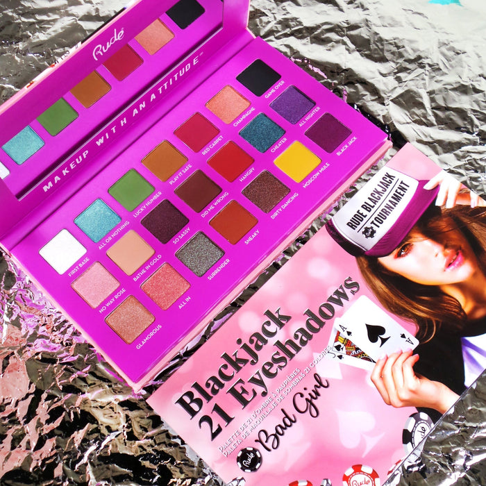 Rude Cosmetics - Rude Cosmetics - Blackjack 21 Bad Girl Eyeshadow Palette