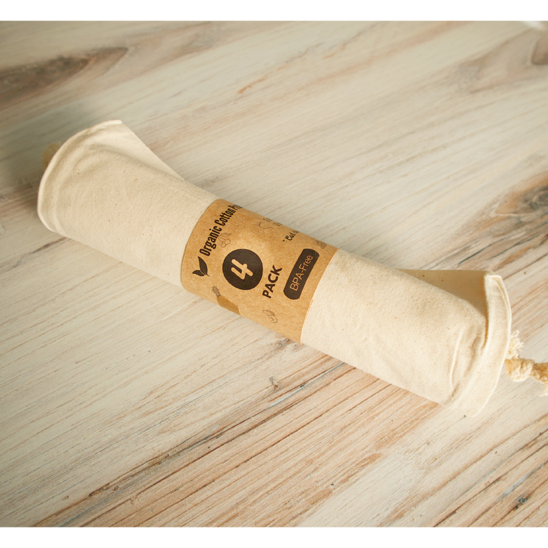 Love of Earth Co. Cotton Produce Bags (Set of 4)