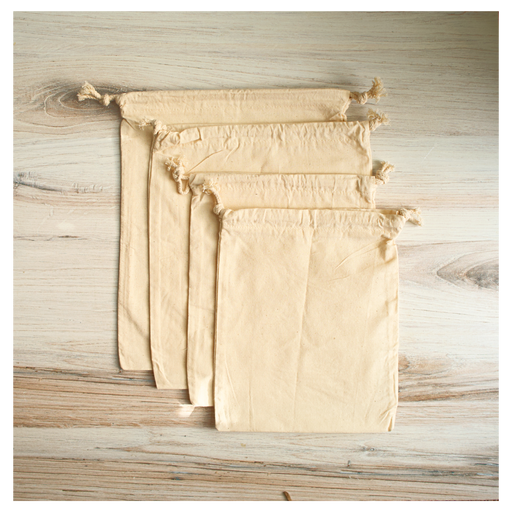 Love of Earth Co. Cotton Produce Bags (Set of 4)