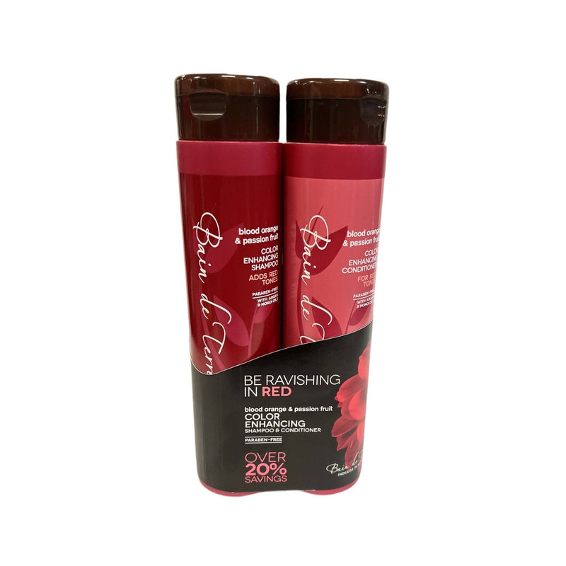 VIP Extensions Bain De Terre Blood Orange & Passion Fruit Color Enhancing Sham & Conditioner Hair Care