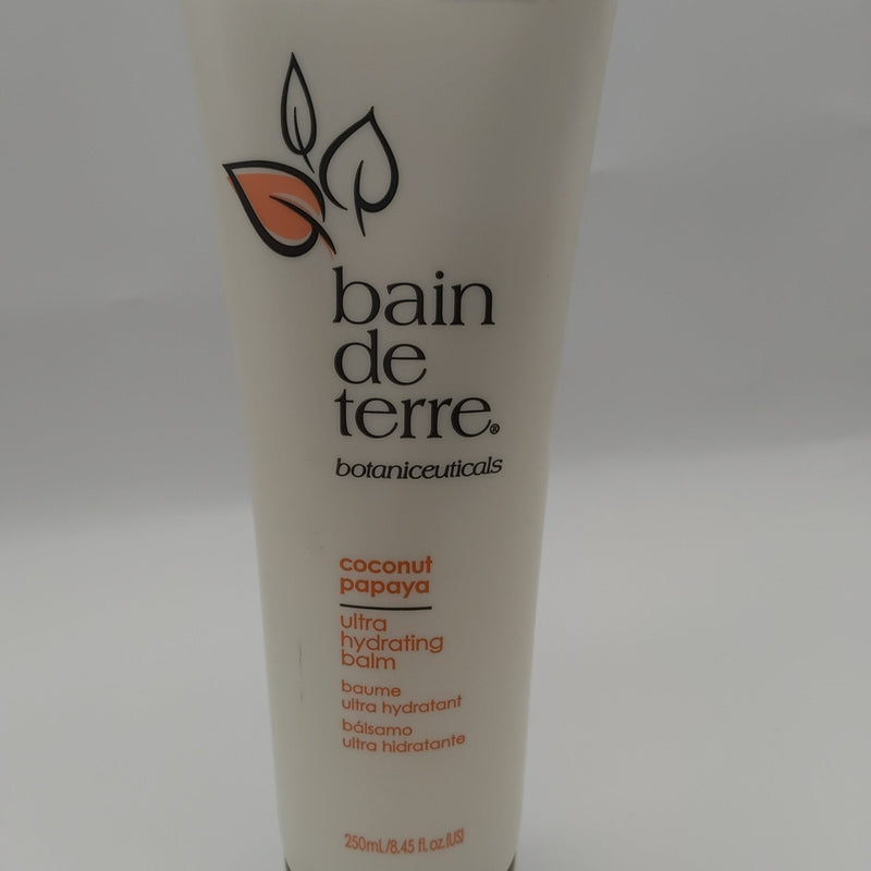 VIP Extensions BAIN DE TERRE Coconut Papaya Ultra Hydrating Treatment Balm 8.45 fl oz Hair Care