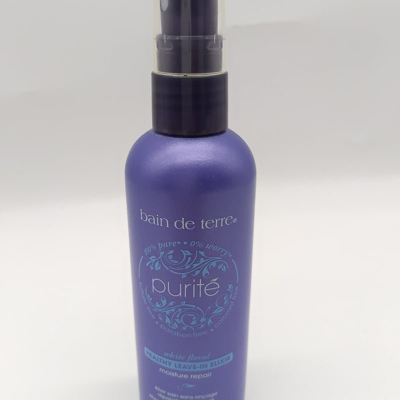 VIP Extensions Bain De Terre Purite Healthy Moisture Repair Leave In Elixir 4.2 oz Hair Care