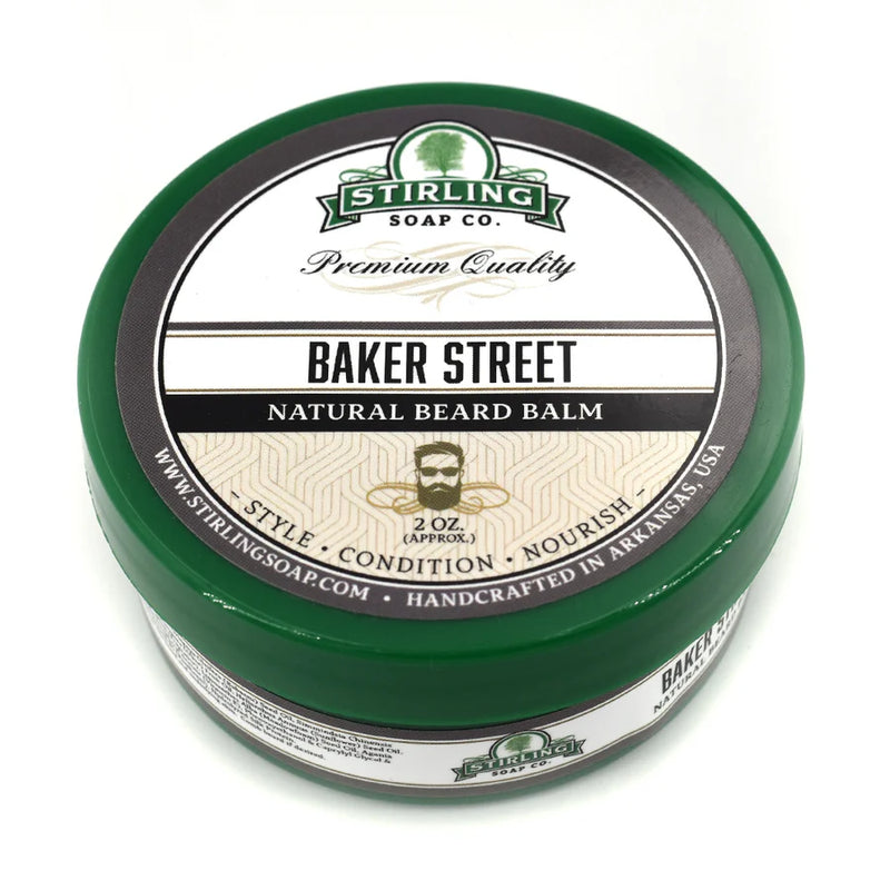 Stirling Soap Co Stirling Soap Co. Baker Street Beard Balm 2 Oz Beard Balm