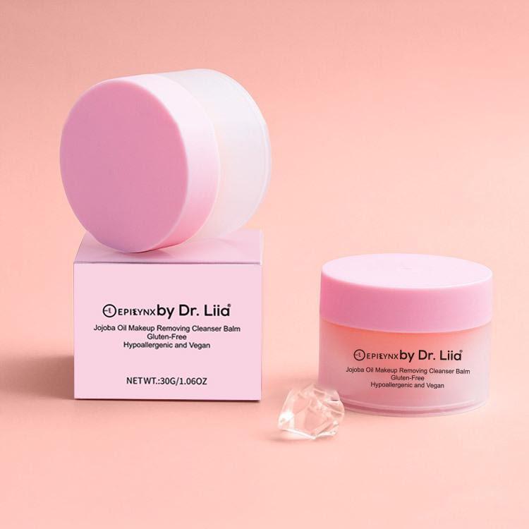 EpiLynx Jojoba Oil Makeup Remover Balm – Vegan, Gluten-Free & Gentle for Sensitive Skin Face Cleanser