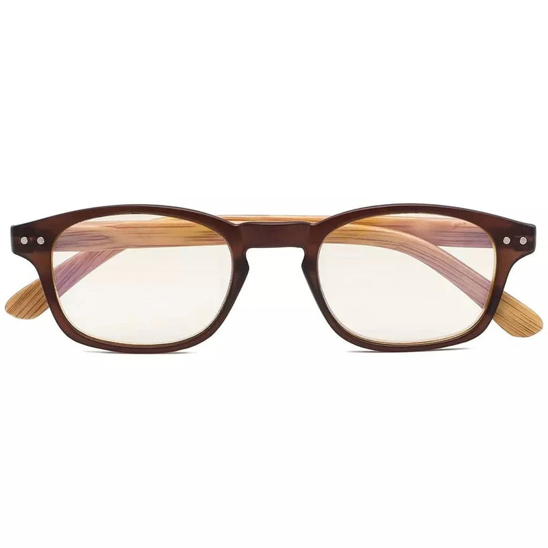 eyekeeper.com Bamboo Pattern Blue Light Filter Reading Glasses 1-CG034 Eyeglasses
