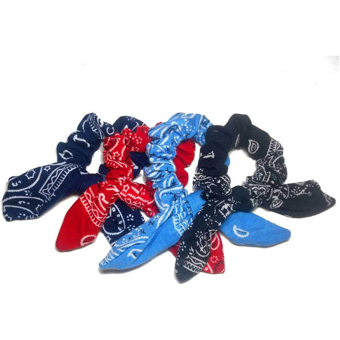 Threddies Bandana Scrunchies With Tails