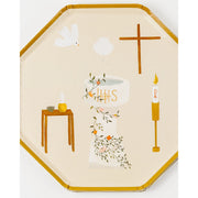 Be A Heart Baptism Luncheon Plates party goods