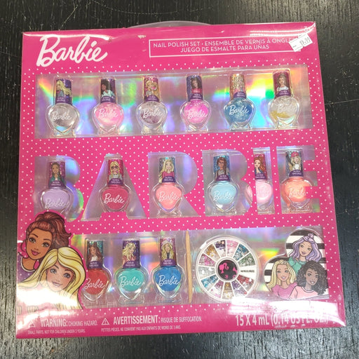 VIP Extensions Barbie Nail Polish Set.  Age 3+ Nail Care