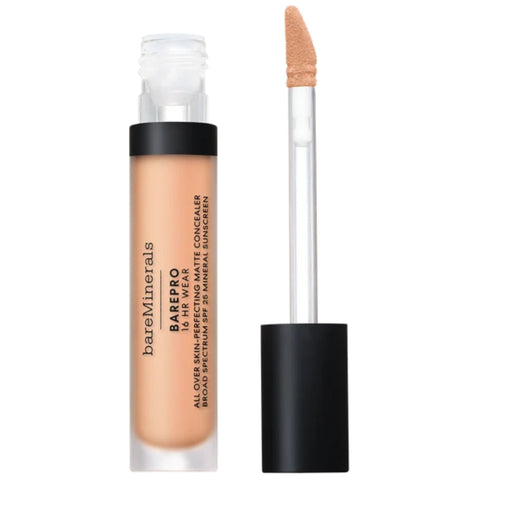 Nava Beauty bareMinerals BAREPRO 16HR All Over Skin-Perfecting Matte Concealer Mineral SPF 25 Face White Smoke Fair 150 Warm