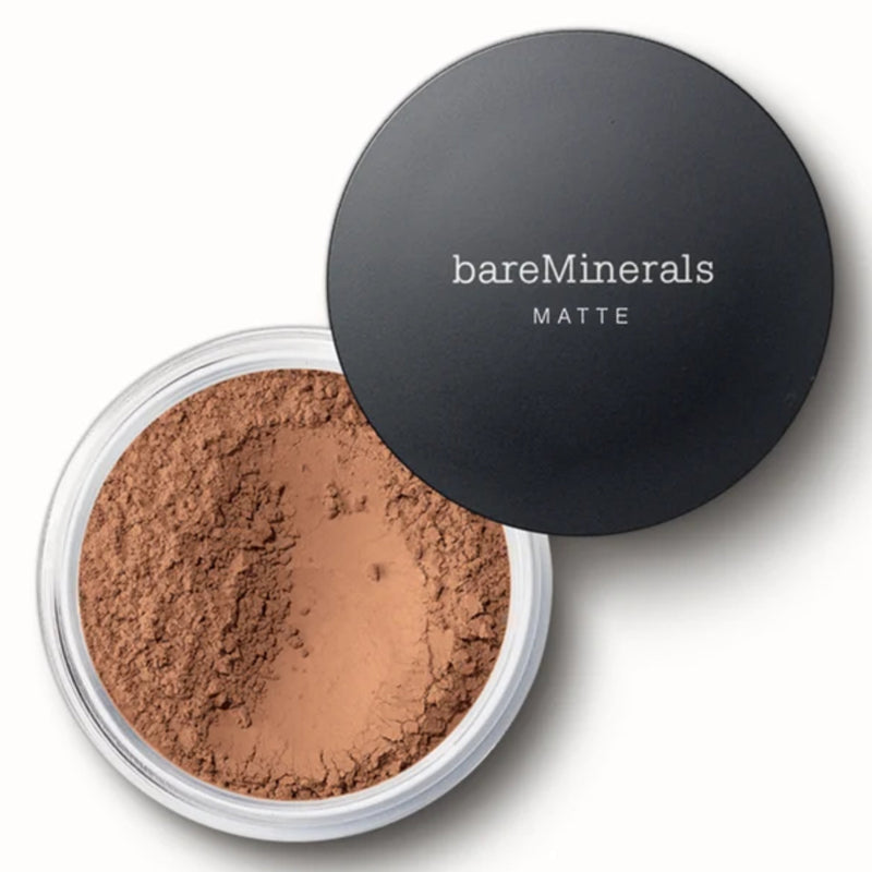 Nava Beauty bareMinerals Original Matte Loose Mineral Foundation Broad Spectrum SPF 15 Complexion White Smoke Tan 19