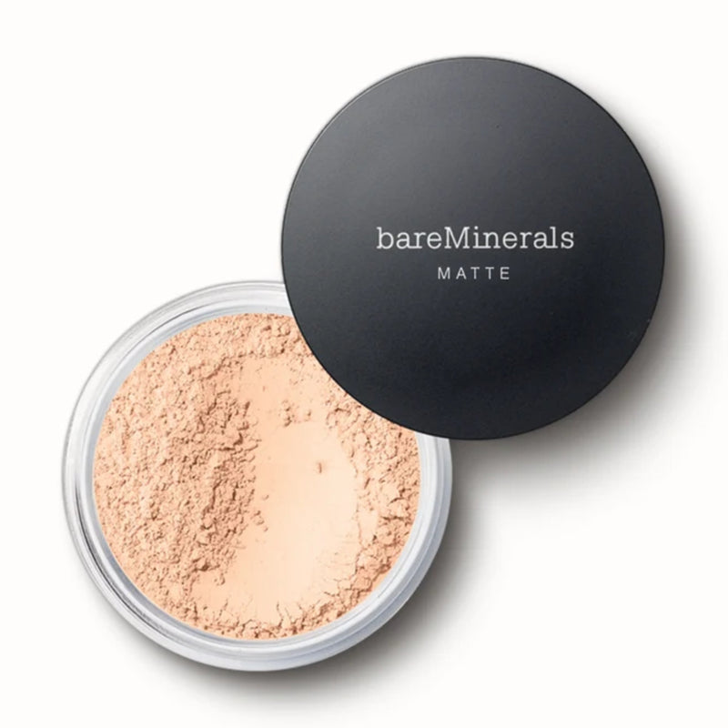 Nava Beauty bareMinerals Original Matte Loose Mineral Foundation Broad Spectrum SPF 15 Complexion White Smoke Fair 01
