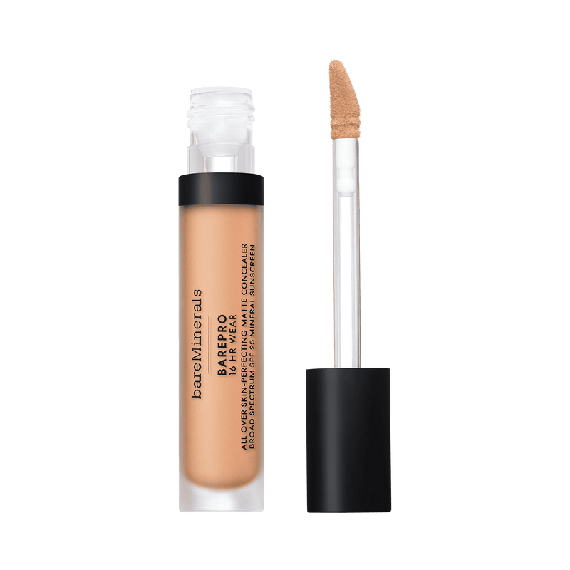 Nava Beauty bareMinerals BAREPRO 16HR All Over Skin-Perfecting Matte Concealer Mineral SPF 25 Black Light 200 Neutral