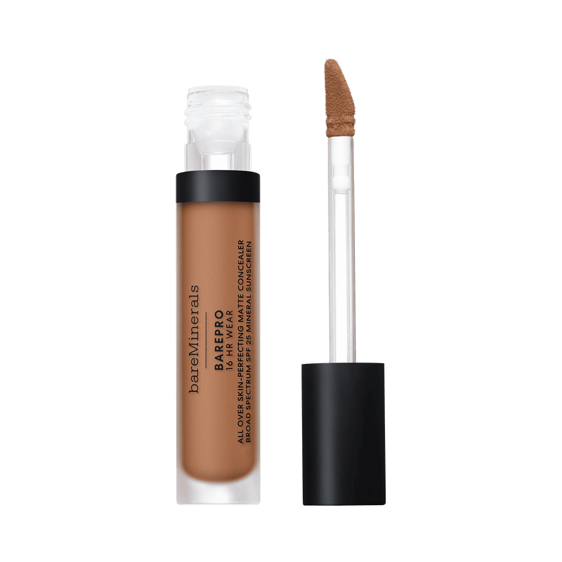 Nava Beauty bareMinerals BAREPRO 16HR All Over Skin-Perfecting Matte Concealer Mineral SPF 25 Black Medium 350 Neutral