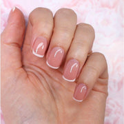 Red Iguana LLC White Smile French Gel Paint Nail Art