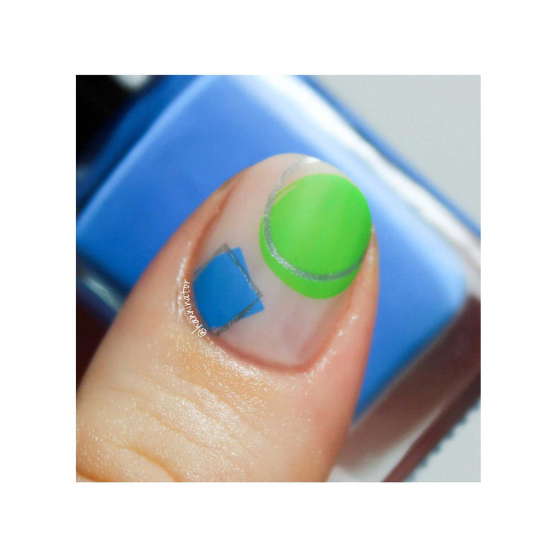 UberChic Beauty Basic Shapes-01 Stamping Plate